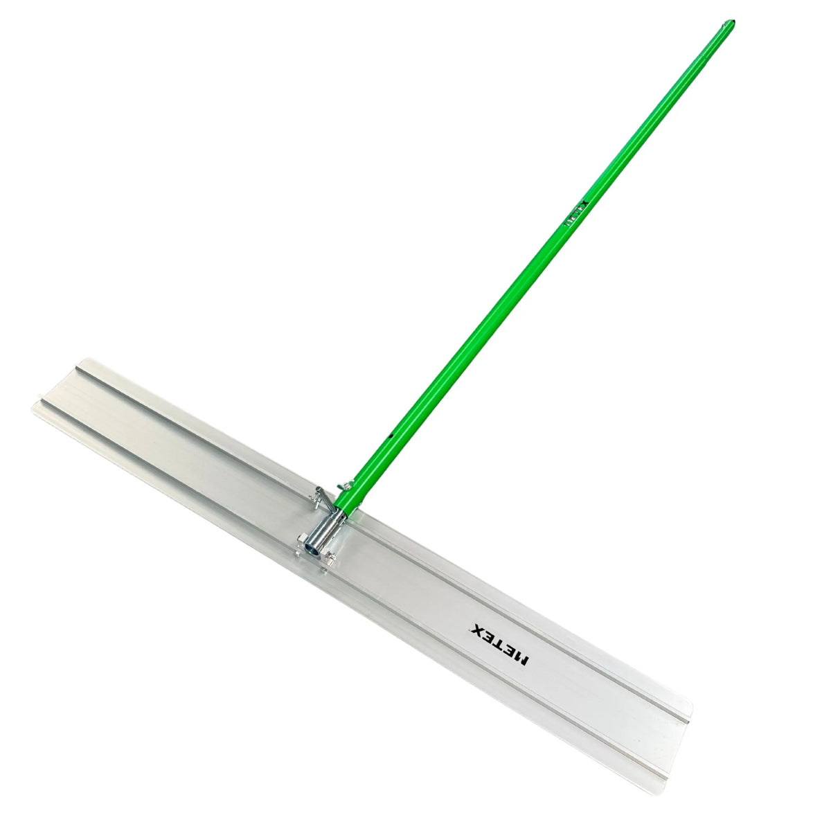 Metex Trade Value aluminium bull float kit with 1200mm blade and handles