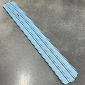 Metex 1500mm magnesium round-end bull float blade