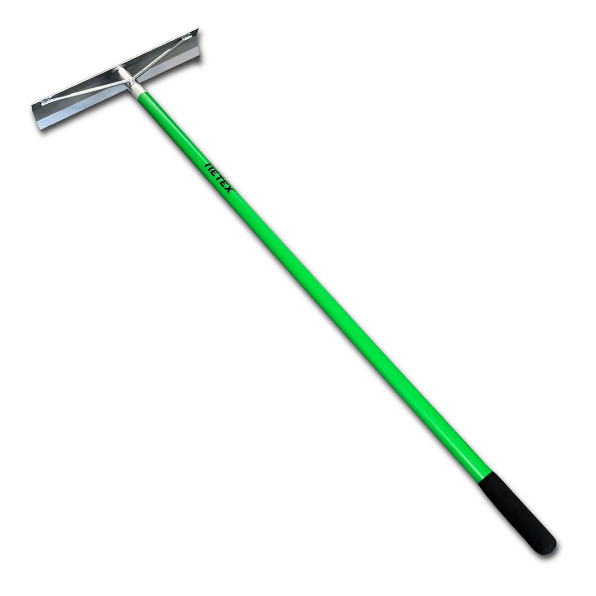 Metex welded aluminium concrete placer spazzle with 1530mm handle – view 4