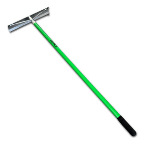 Metex welded aluminium concrete placer spazzle with 1530mm handle – view 4