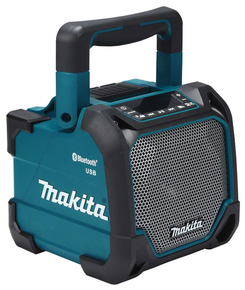 Makita DMR202 10.8V to 18V Li-ion/Mains Speaker with Bluetooth