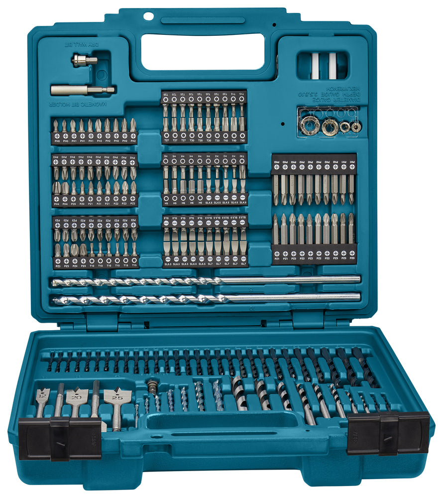 Makita E-11689 drill & screw bit set 256 pcs