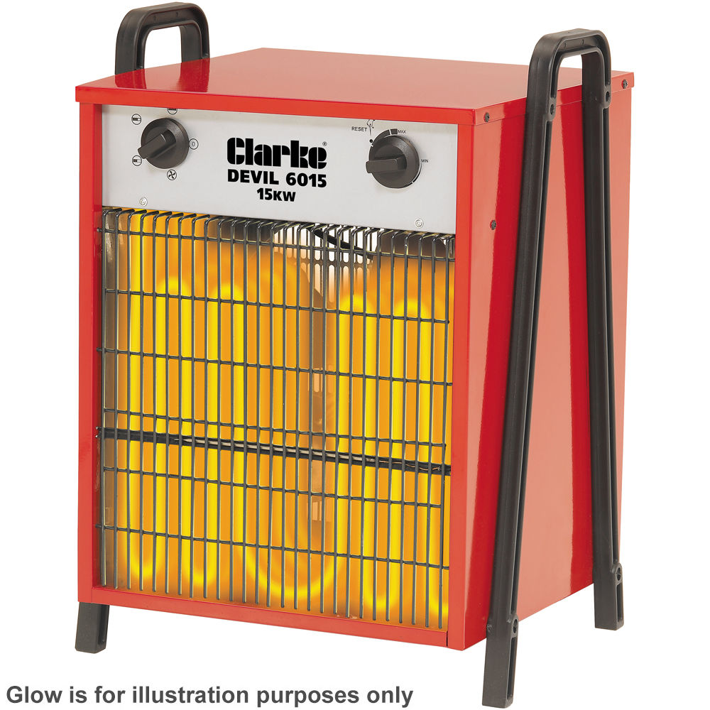 Clarke devil 6015 15kW industrial electric fan heater (400V)