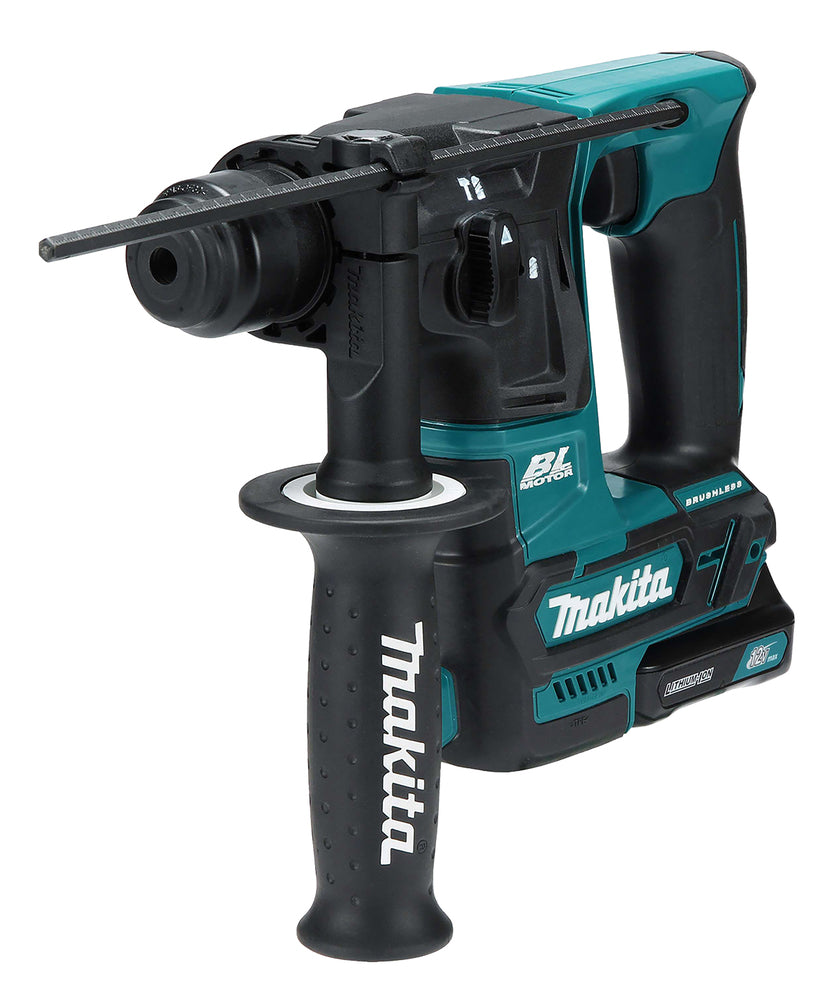 Makita HR166DSMJ 12V Cordless Rotary Hammer Drill 2 x 4.0Ah Batteries Charger + Case