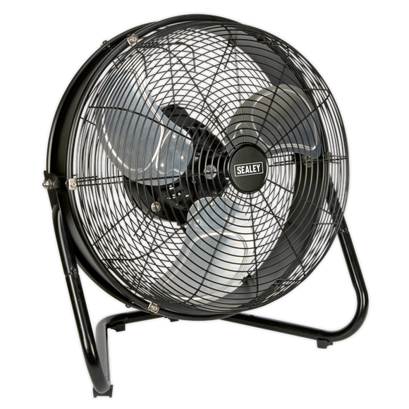 Sealey HVF18IS industrial high velocity floor fan with internal oscillation 18"