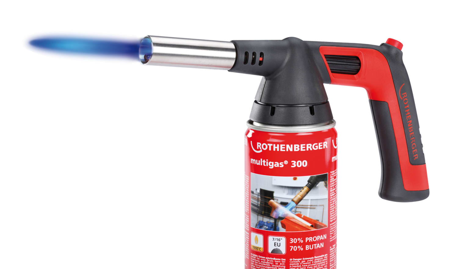 Rothenberger 1500002922 ROFIRE 4 PIEZO SOLDERING TORCH