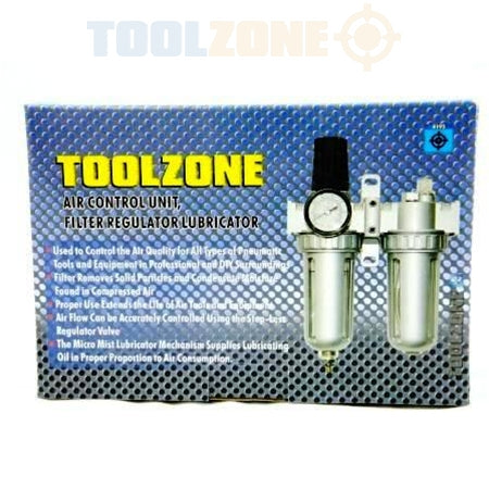 Toolzone PAT059 Filter, Regulator & Lubricator Unit