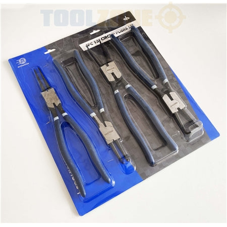 Toolzone 4Pc 13" Circlip Pliers Set - KDPPL243