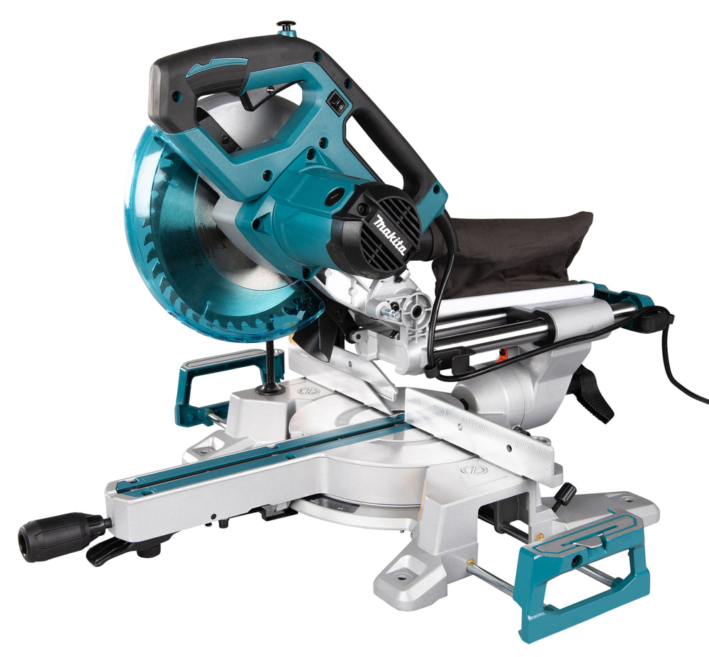 Makita circular saw on a white background