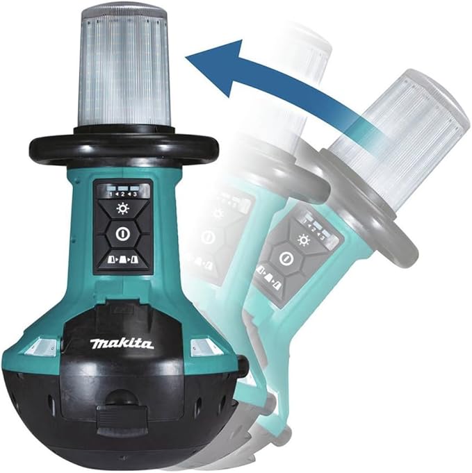 Makita 18V Li-ion LXT / 240V self-righting site light – body only