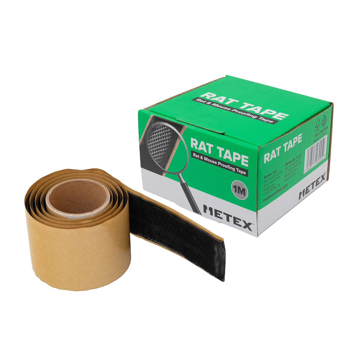 Metex RAT006 Rat & Mouse Proofing Tape 1m