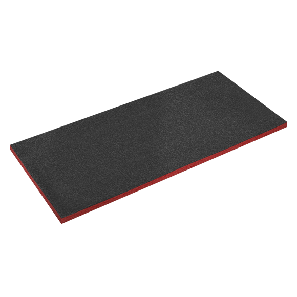 Sealey Easy Peel Shadow Foam® 1200 x 550 x 30mm - Red/Black