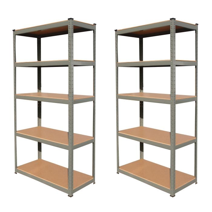 Hilka SHP5265X2 Two Sets 265kg 5 Tier Boltless Shelving – Toolshouse.co.uk