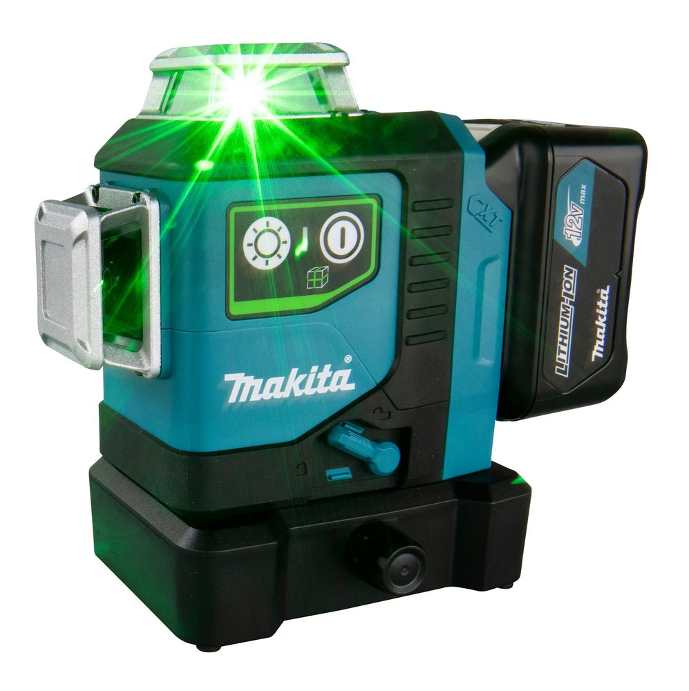 Makita SK700GDZ Cordless multi-line laser with green laser Max Li-ion CXT 12V