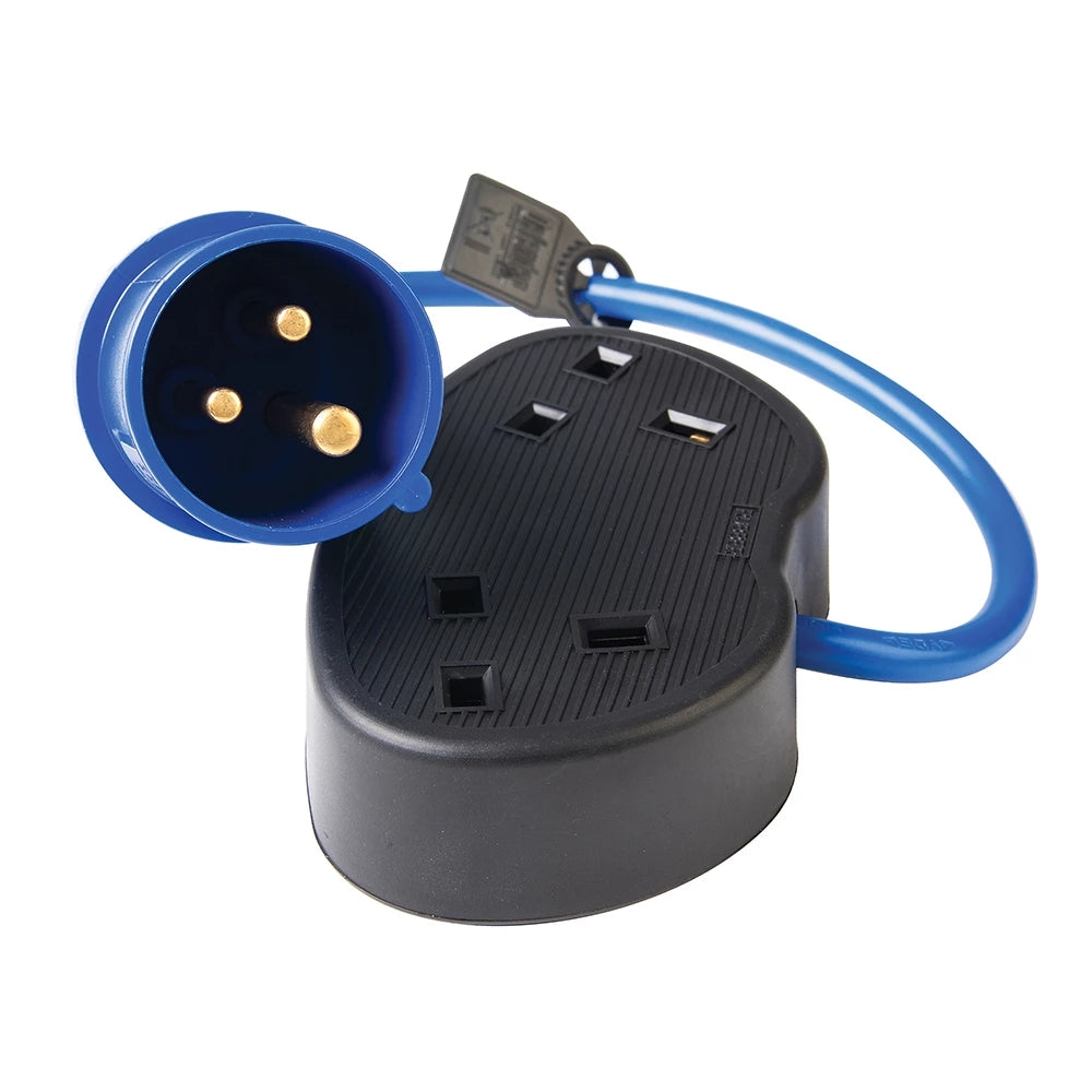 Defender Fly Lead Converter 16A - 2 x 13A