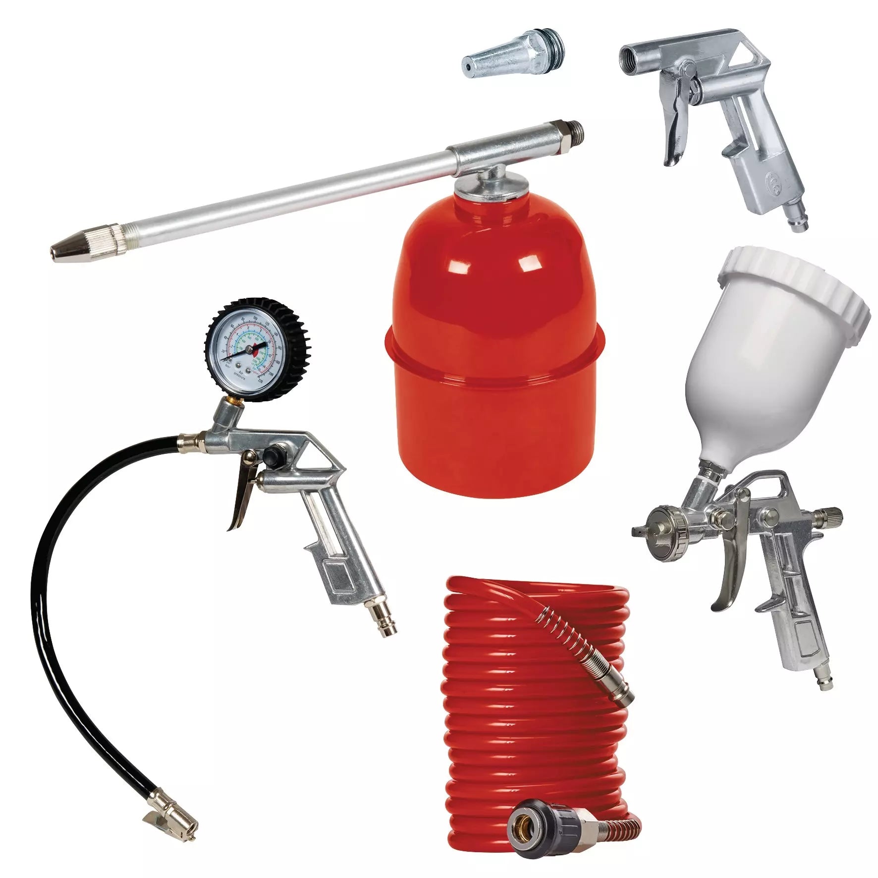 Einhell Air Compressor Accessory Set 5 pcs.