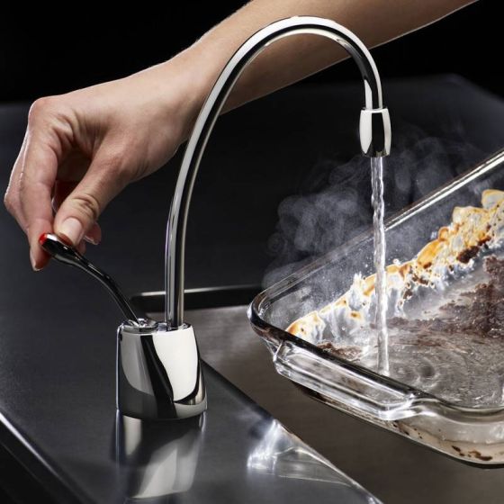 InSinkErator tank tap, instant hot boiling water pack, hot water chr