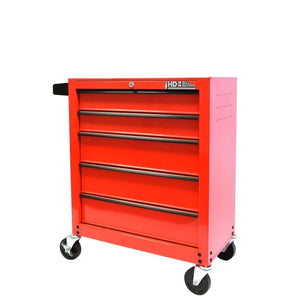 hilka g301t5bbs Red tool cabinet with multiple drawers