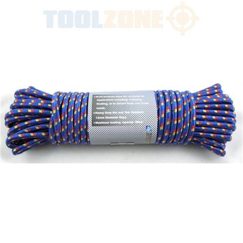 Toolzone 12Mm X 30M Multipurpose Utility Rope