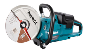 Makita disc cutter on a white background