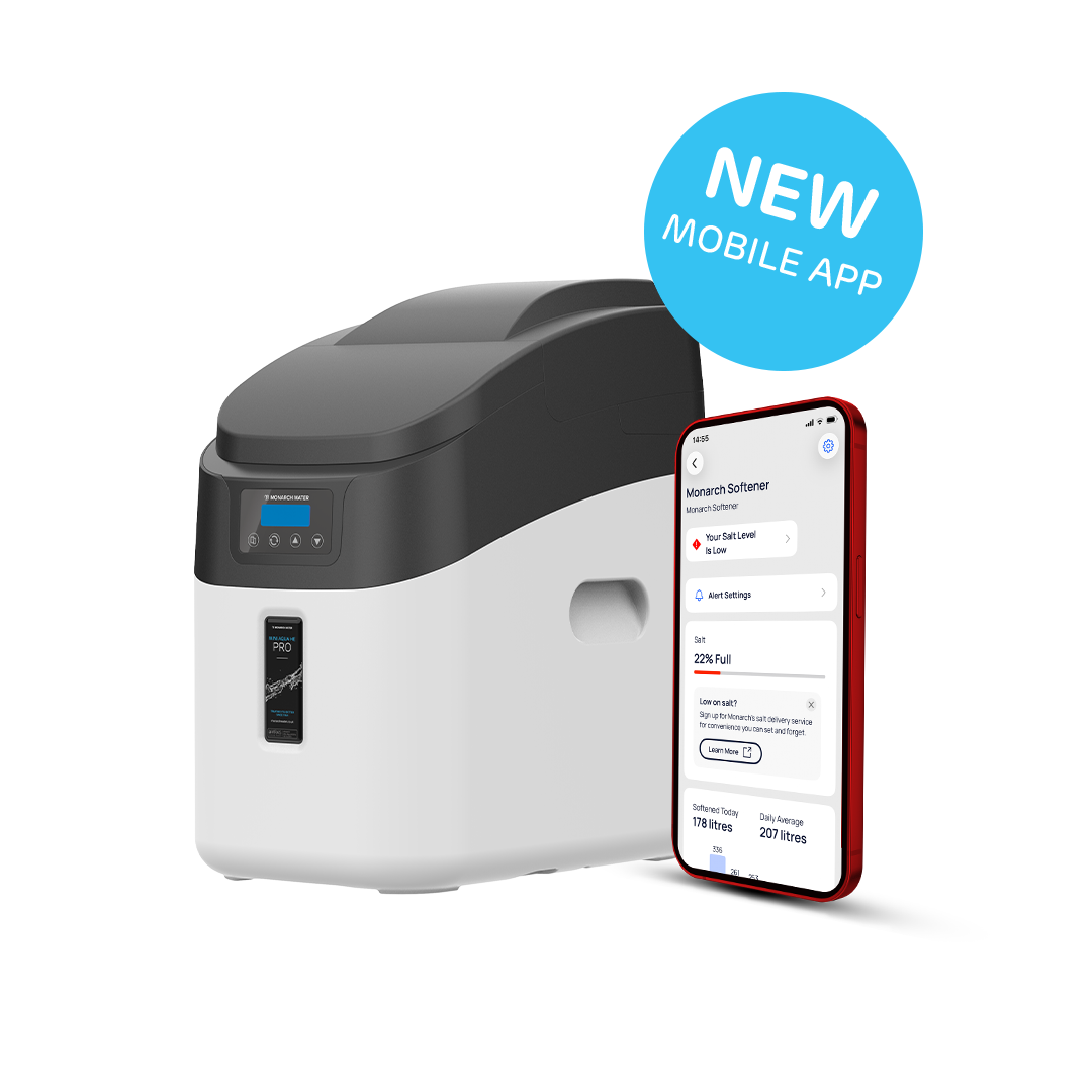Monarch water Mini Aqua HEPRO Smart WiFi Water Softener with Mobile App included
