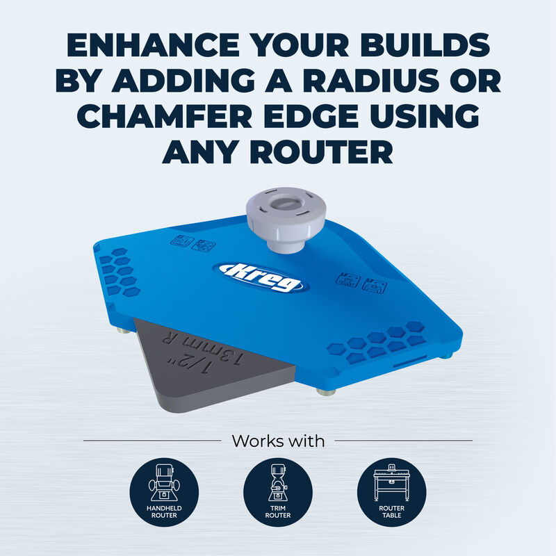Kreg Corner Radius Guide Set - PRS1000