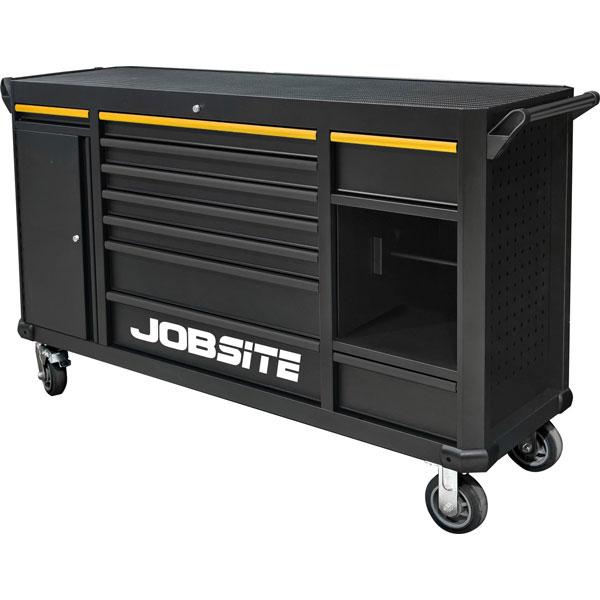 Jobsite 5676 Roller Tool Cabinet 10 drawers, 66 inch - Black