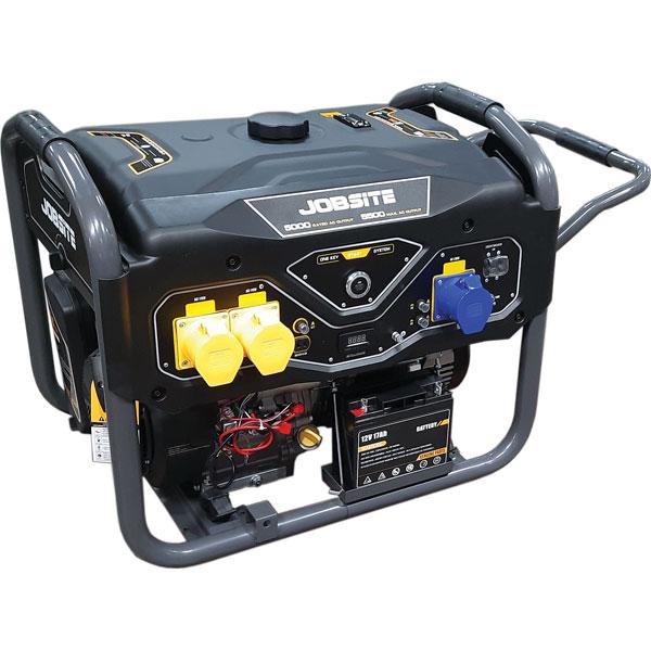 Jobsite CT1846 Petrol Generator 15hp Engine Electric Start