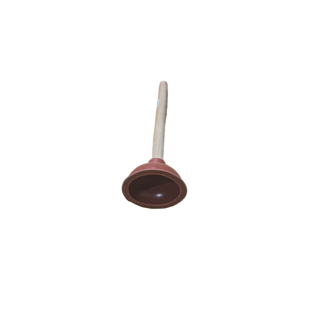 Tools House Toilet Plunger With Wooden Handle