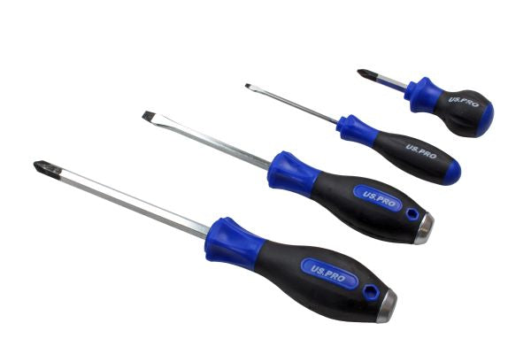 US PRO 1621 10pc Screwdriver set Philips + Slotted