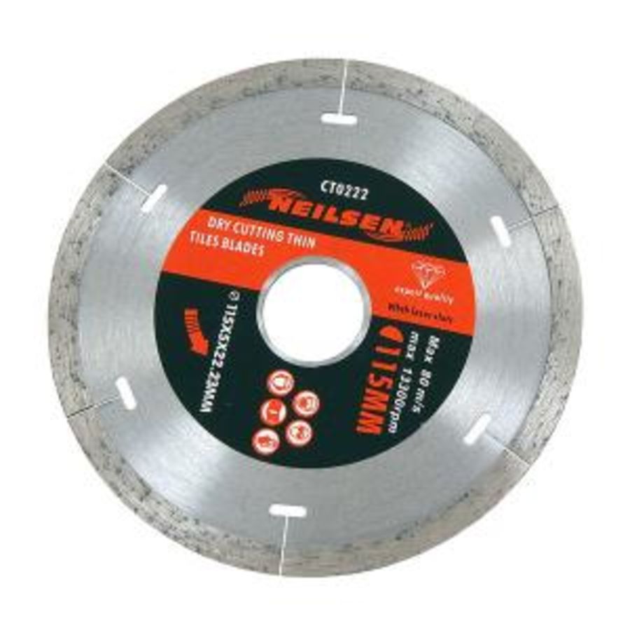 Neilsen_CT0222_4.5_inch_Dry_Cutting_Thin_Tiles_Blades_With_Laser_Slots