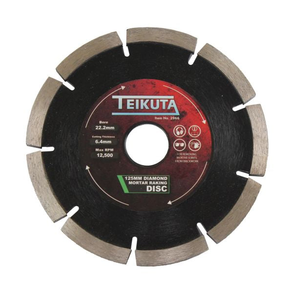 Teikuta-Teikuta-Diamond-Mortar-Raking-Disc-125-X-7-X-6.4-X-22.2MM---2966