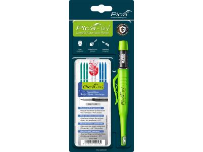 Pica bundle set, Dry Pen 3030 plus lead base set, water jet resistant (Green, blue & white)