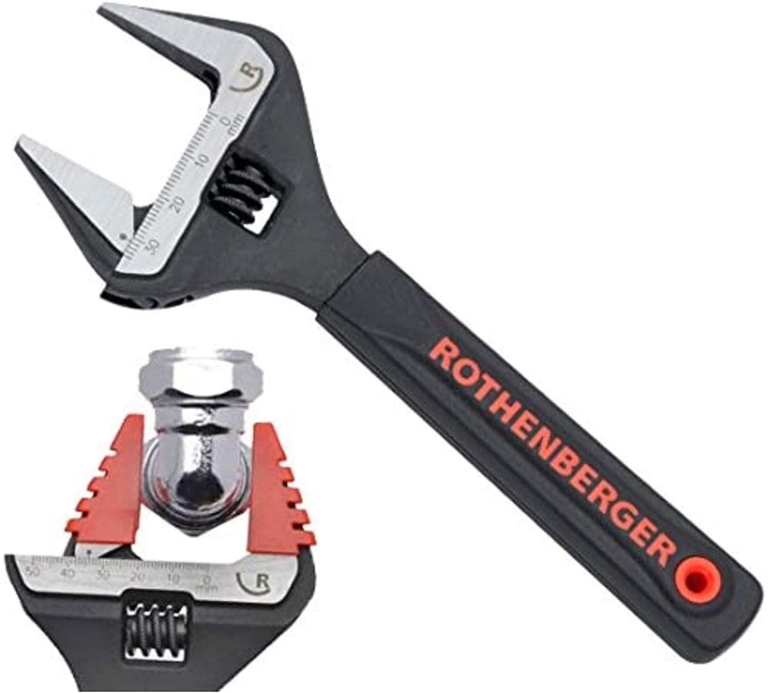 Rothenberger Adjustable wide jaw wrench