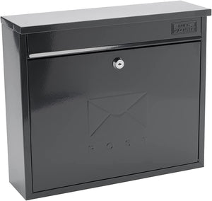burg-wachter-mb02a-elegance-wall-mounted-galvanised-steel-lockable-post-box-anthracite