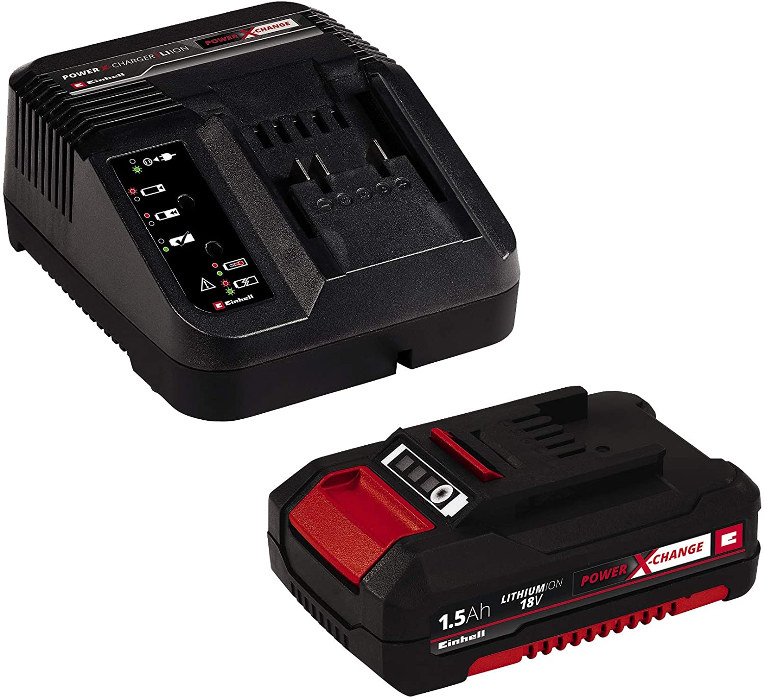 Einhell 18V 1,5Ah PXC Starter Kit Universal battery and charger kit