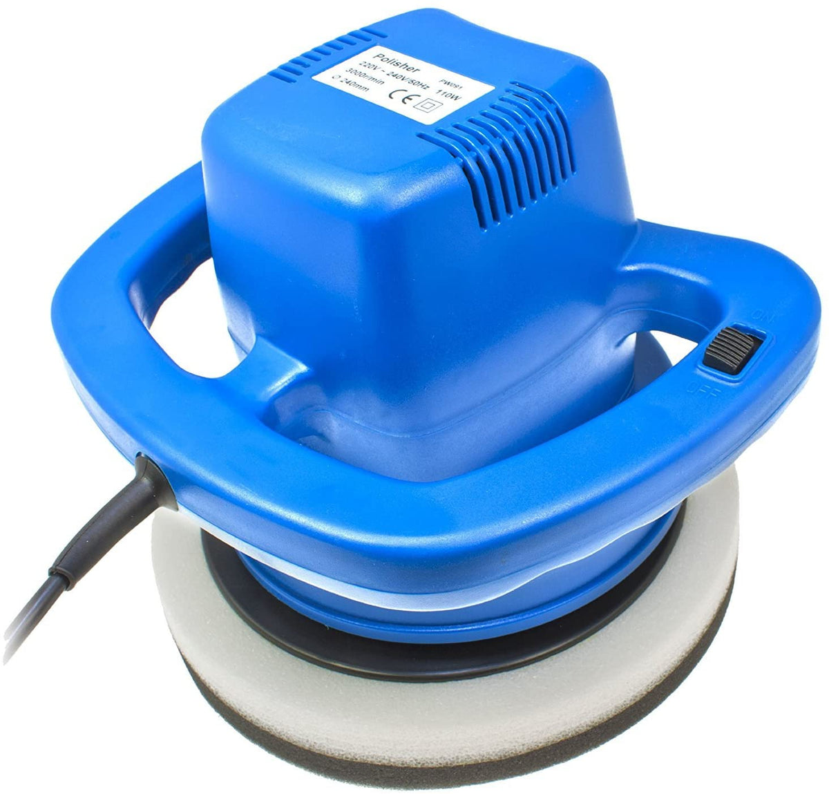 Toolzone PW091 110w Electric Car Polisher for Polishing & Buffing