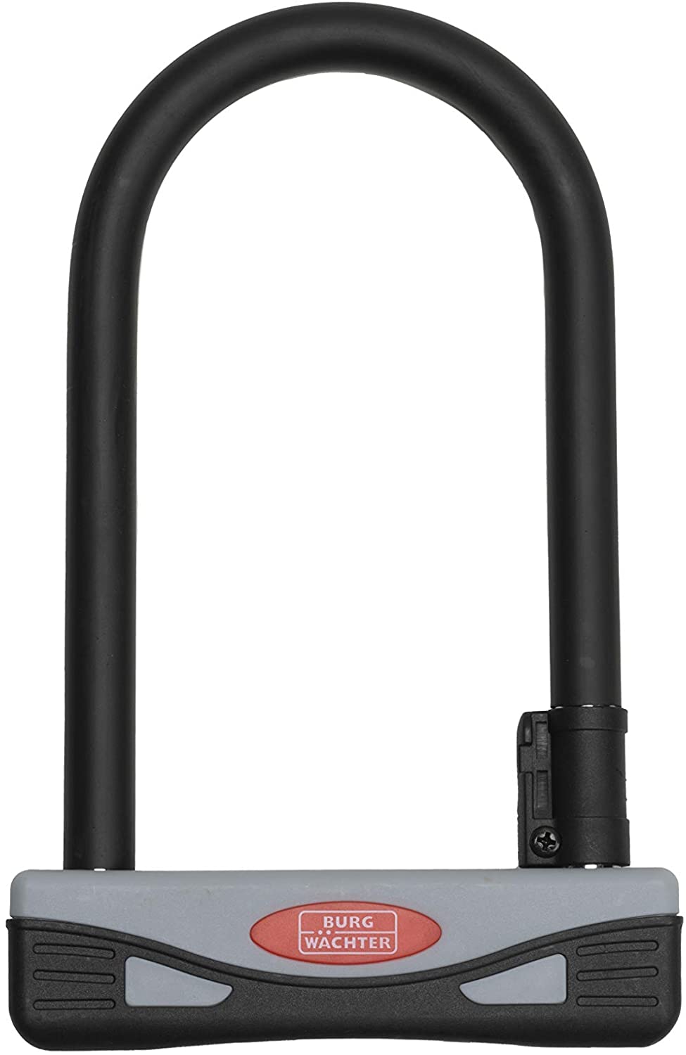 Burg-Wächter Antivol Vélo D Lock + Câble 1,2m - Sold Secure Gold, Sécurité Maximale Noir