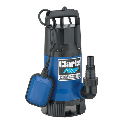 Clarke PSV4A Dirty Water Submersible Pump, 750W