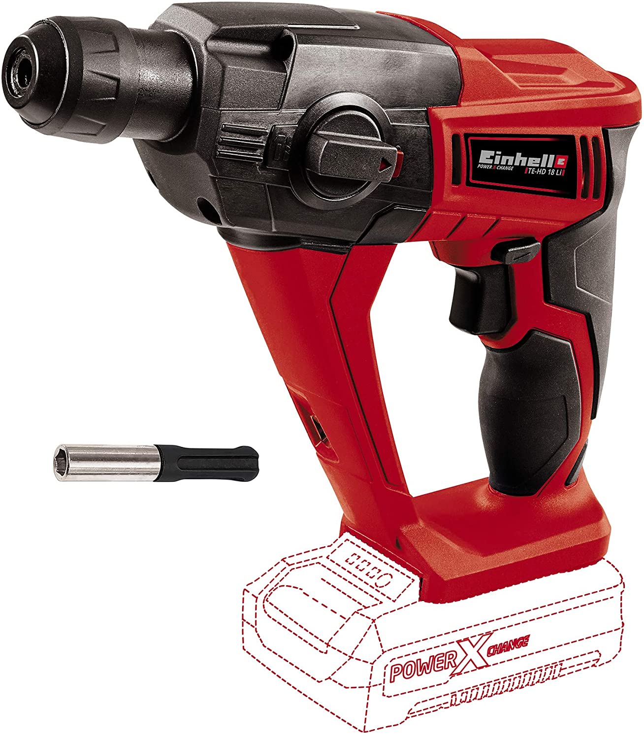 Einhell Cordless Rotary Hammer TE-HD 18 Li-Solo