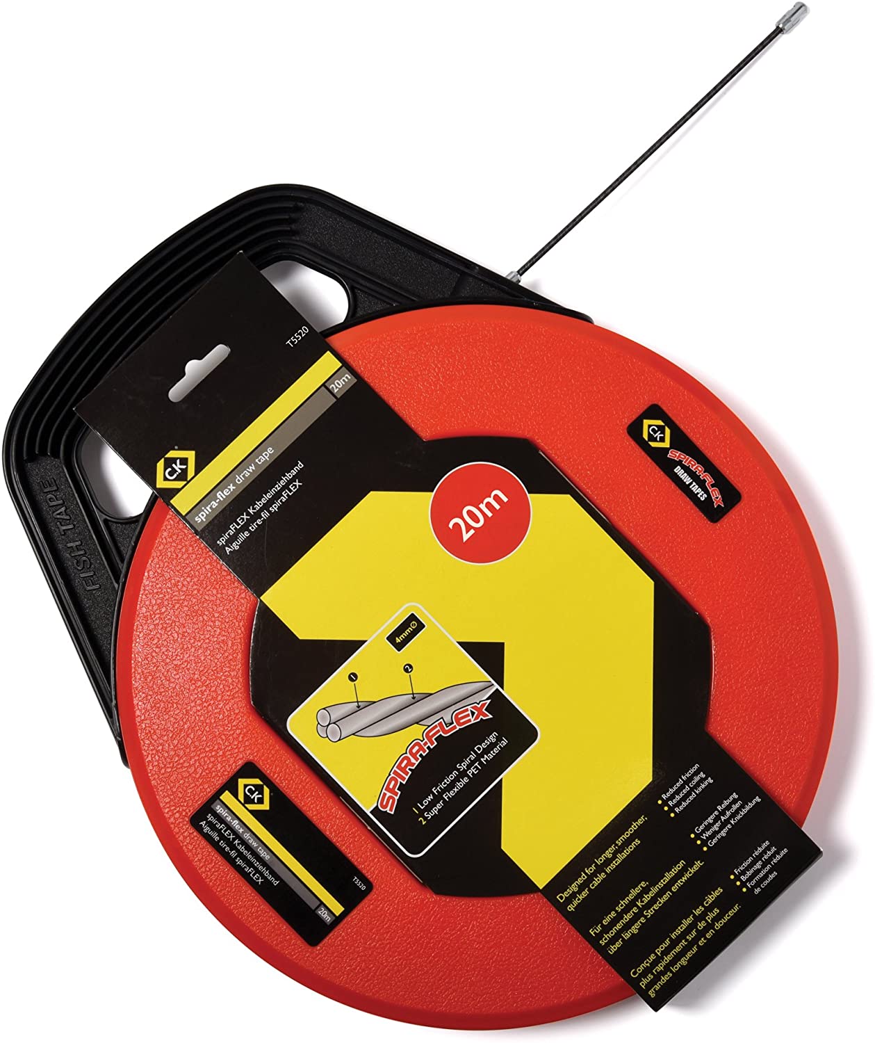 C.K T5520 Draw Tape Spira-Flex 20 Meter