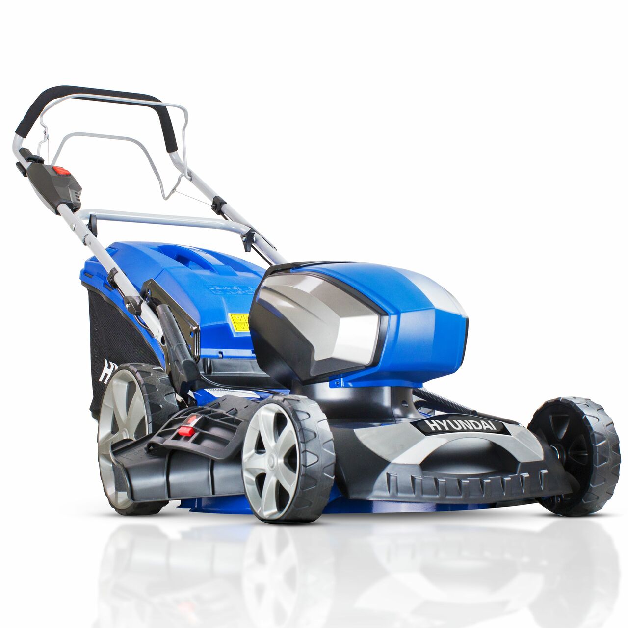 Hyundai-HYM80Li460SP-18"/45cm-Cordless-80v-Lithium-Ion-Battery-Self-Propelled-Lawnmower-with-Battery-&-Charger