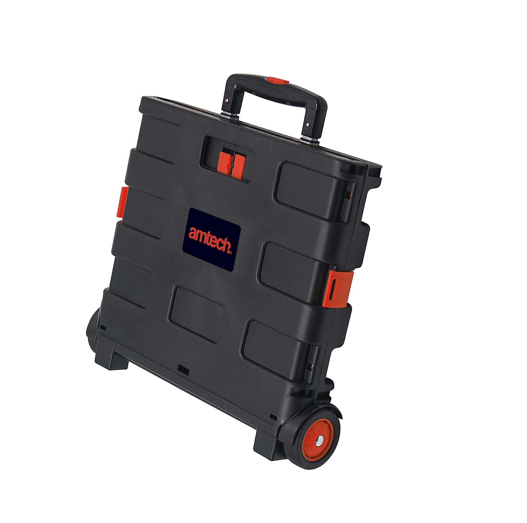 Amtech S5650 Folding Boot shopping Cart, 25kg capaity, Black