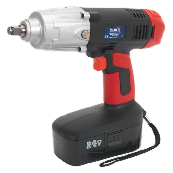 Sealey_CP2450MH_Cordless_Impact_Wrench_24V_2Ah_Ni_MH_1/2"Sq_Drive_410lb.ft