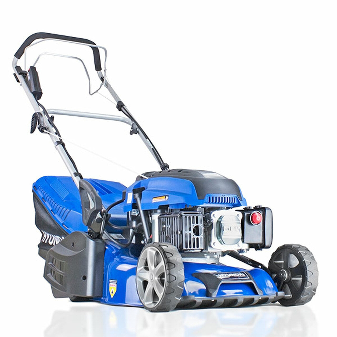 Hyundai-HYM430SPER-17"/43cm-139cc-Electric-Start-Self-Propelled-Petrol-Roller-Lawnmower