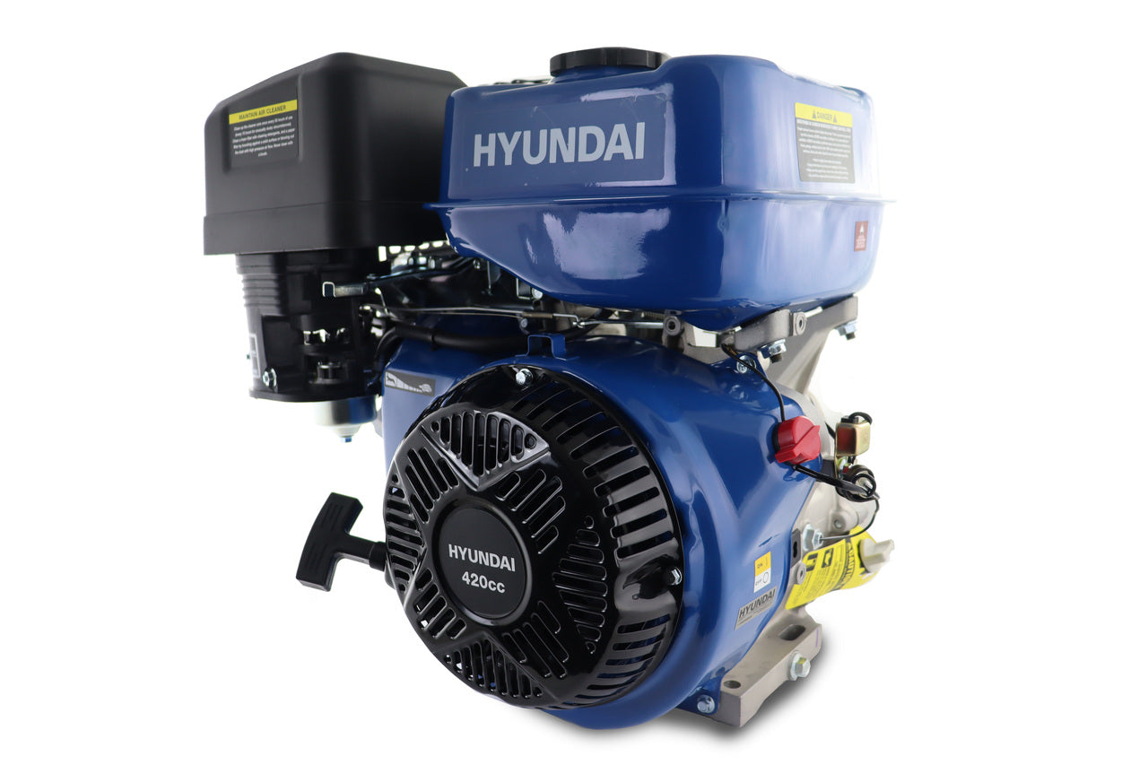 Hyundai-IC460X-25-Horizontal-Straight-Shaft-4-Stroke-OHV-Petrol-Engine,-457cc-/15hp-/25mm