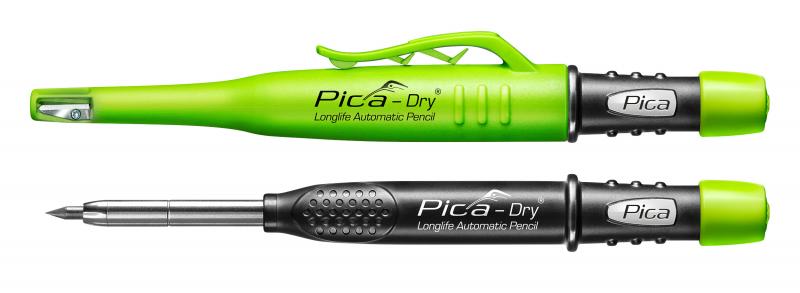 Pica bundle set, Dry Pen 3030 plus lead base set, water jet resistant (Green, blue & white)