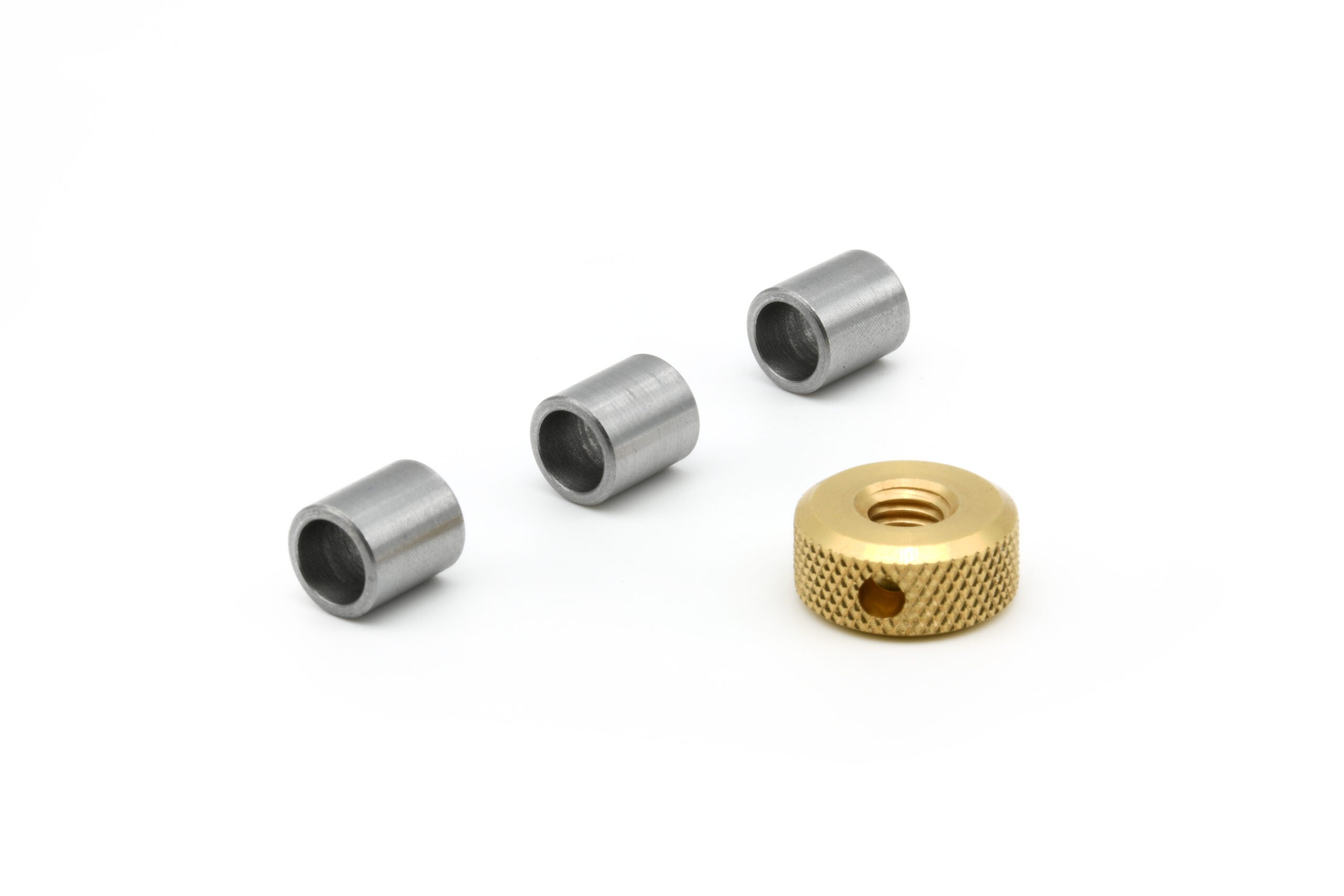 Rotur Pen Mandrel Spares - Spacers & Brass Nut