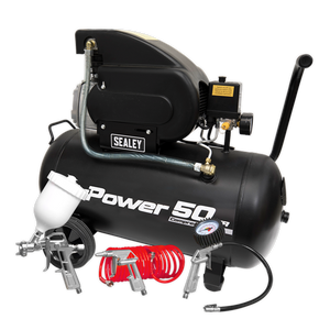 sealey_sac5020apk_compressor_50l_direct_drive_2hp_with_4pc_air_accessory_kit