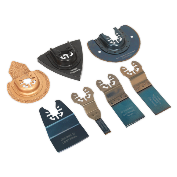 Sealey_SMTS7_Multi_Tool_All_Purpose_Blade_Set_7pc